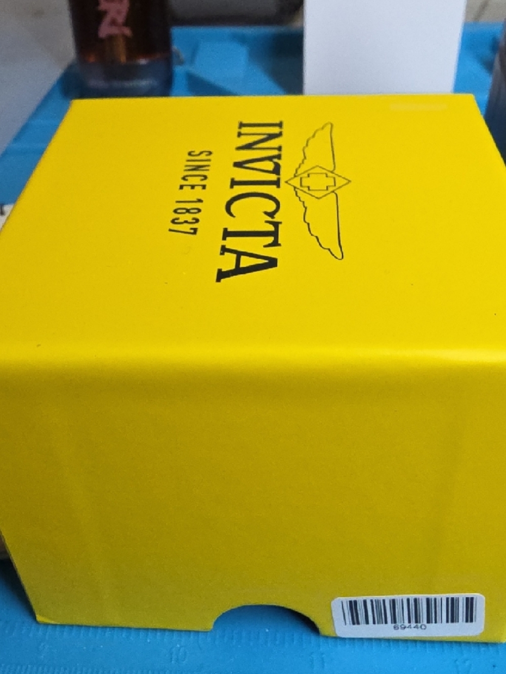 Invicta Stainless Steel Watch with Teal Sunburst Dial - Picture 3 of 9